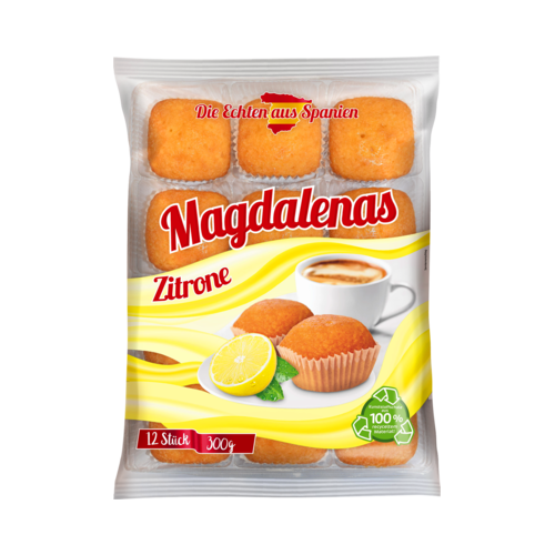 Magdalenas Zitrone