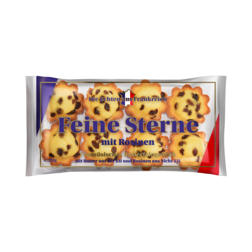 Feine Sterne Rosinen